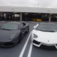 Illustration for article titled Supercars Took Over A Garage To Welcome The $1.9 Million Lamborghini Centenario